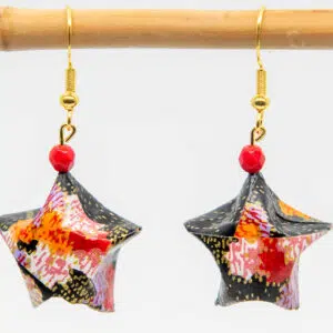 Boucles d’oreilles « soleil couchant  »