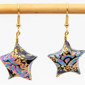 Boucles d’oreilles « estampe japonaise »