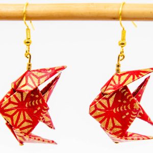 Boucles d’oreilles « temple de Nara »