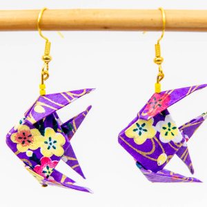 Boucles d’oreilles « washi »
