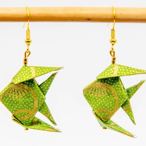 Boucles d’oreilles « jardin zen »