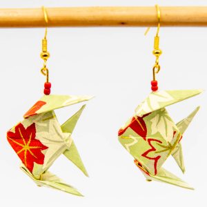 Boucles d’oreilles « le kimono de soie »