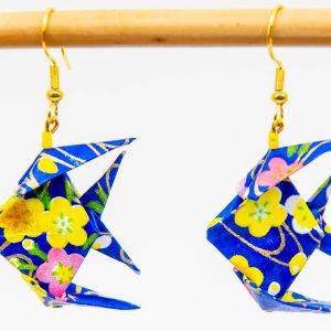 Boucles d’oreilles « thé matcha  »