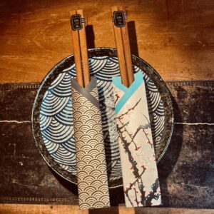 Lot de 4 étuis à baguettes sur commande