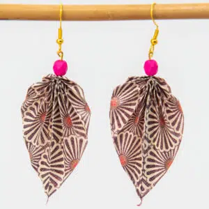 Boucles d’oreilles « jardin secret »