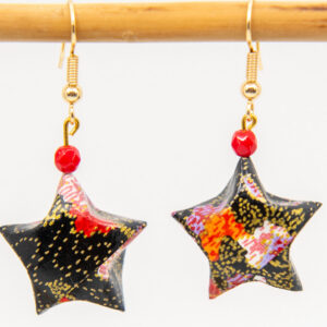 Boucles d’oreilles « thé matcha »