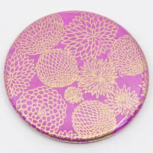 Miroir de poche « Kagayake » Fushia