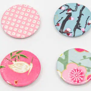 Magnets Niko Niko roses bleus grue