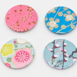 Magnets Niko Niko bleus roses